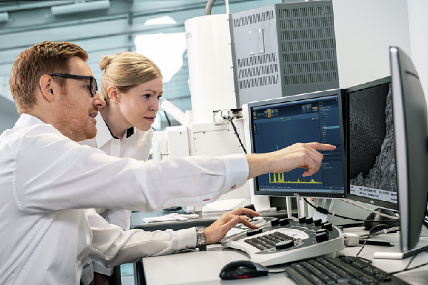 The laboratory for metallographic investigations provides technical and scientific support
