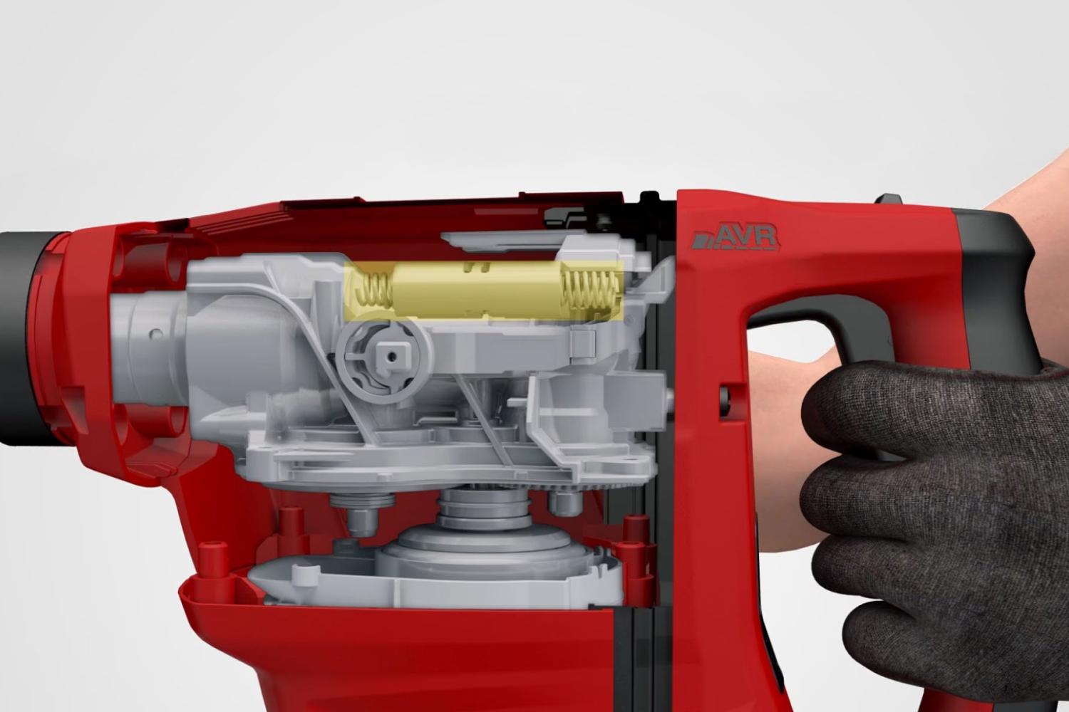 Vibration reduction for Hilti users